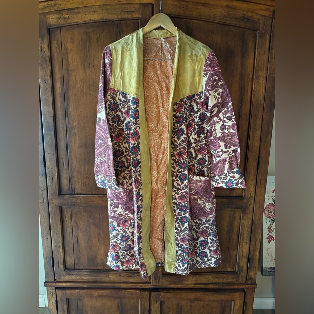 Free People | Maggie Patchwork Duster Jacket - image 7